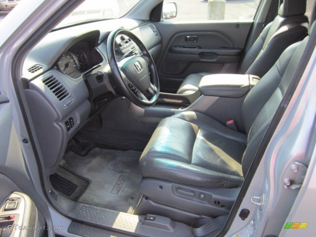Gray Interior 2003 Honda Pilot EX-L 4WD Photo #52680468