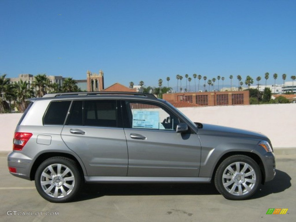 Palladium Silver Metallic 2012 Mercedes-Benz GLK 350 4Matic Exterior Photo #52680645