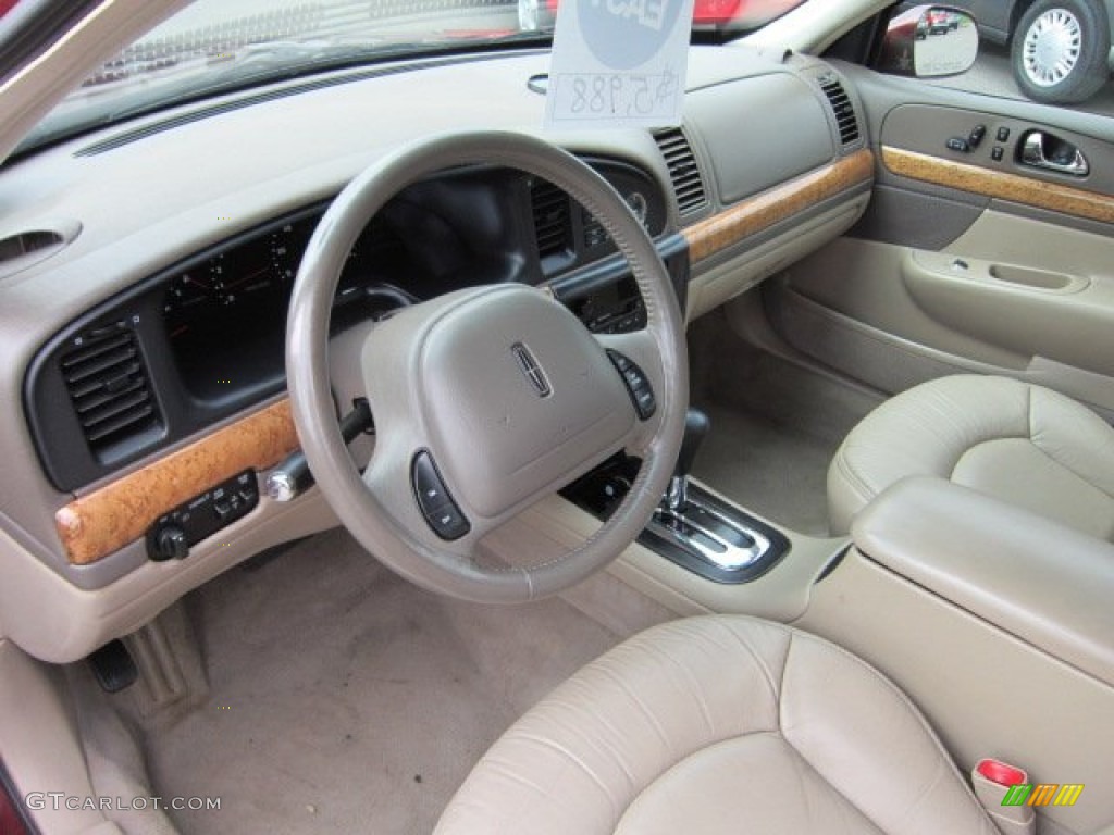 Medium Parchment Interior 2000 Lincoln Continental Standard Continental Model Photo #52681434