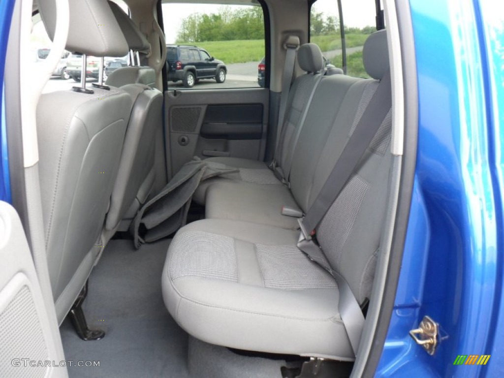 2007 Ram 1500 SLT Quad Cab 4x4 - Electric Blue Pearl / Medium Slate Gray photo #13