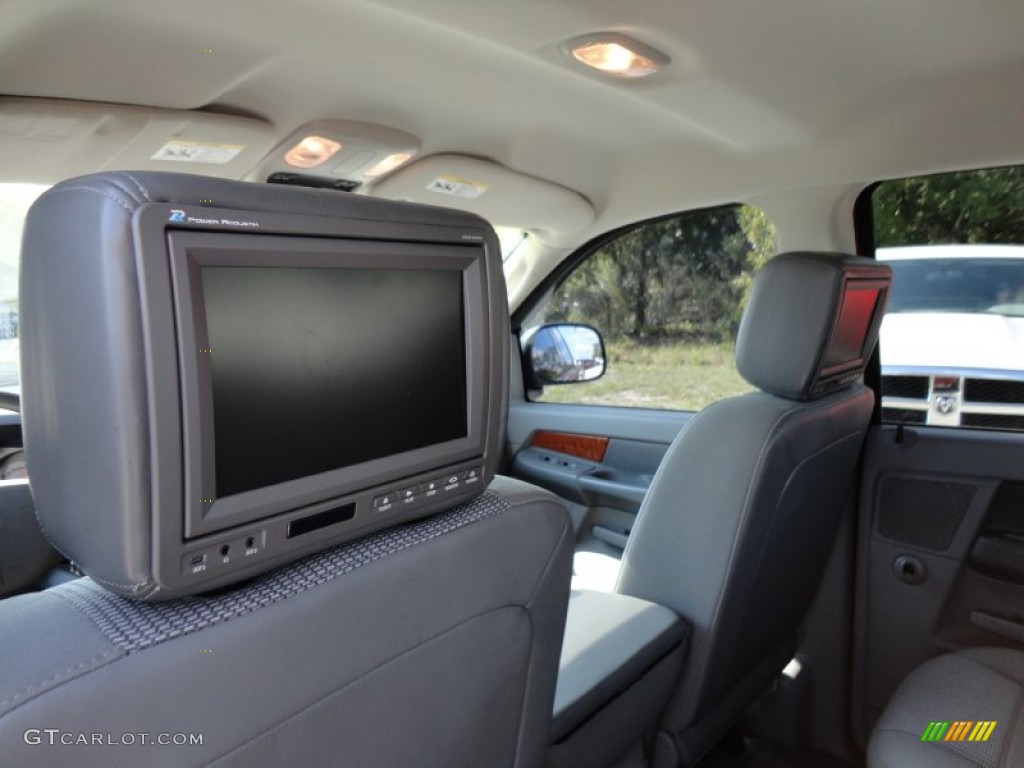 2006 Ram 1500 SLT Quad Cab - Inferno Red Crystal Pearl / Medium Slate Gray photo #8