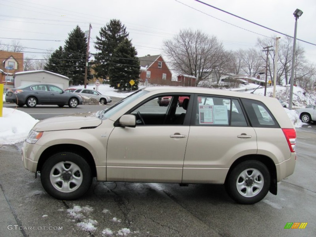 Clear Beige Metallic 2007 Suzuki Grand Vitara Standard Grand Vitara Model Exterior Photo #52682202