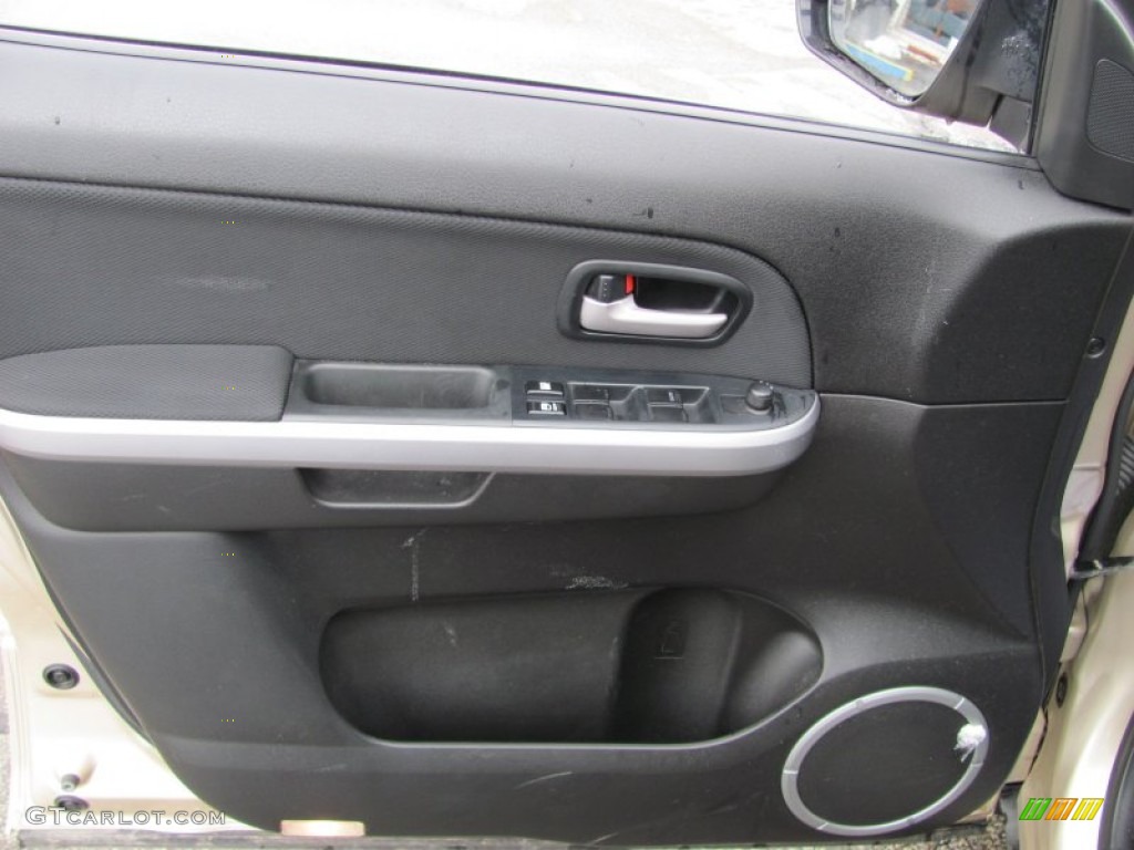2007 Suzuki Grand Vitara Standard Grand Vitara Model Black Door Panel Photo #52682250