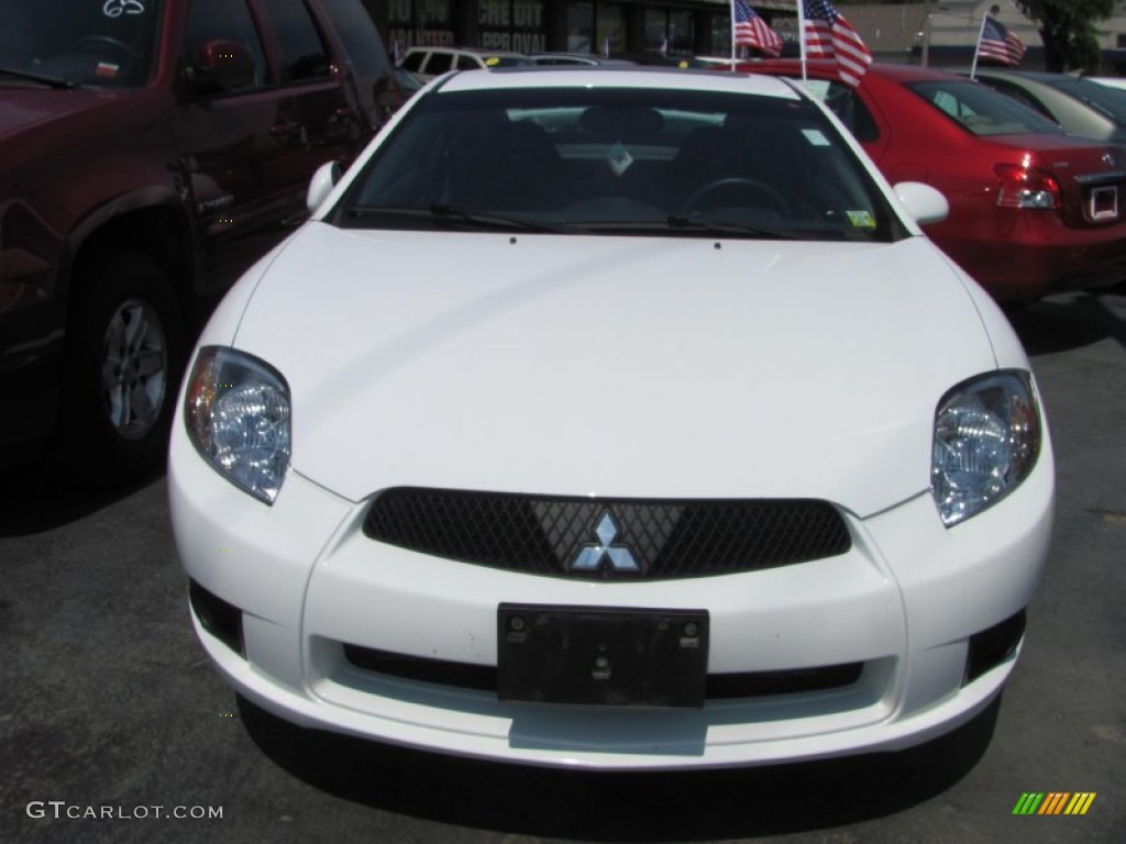 2009 Eclipse GS Coupe - Northstar White Satin / Dark Charcoal photo #4
