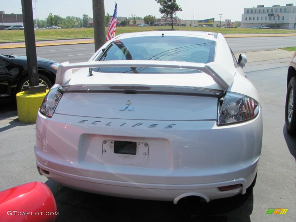 2009 Eclipse GS Coupe - Northstar White Satin / Dark Charcoal photo #14