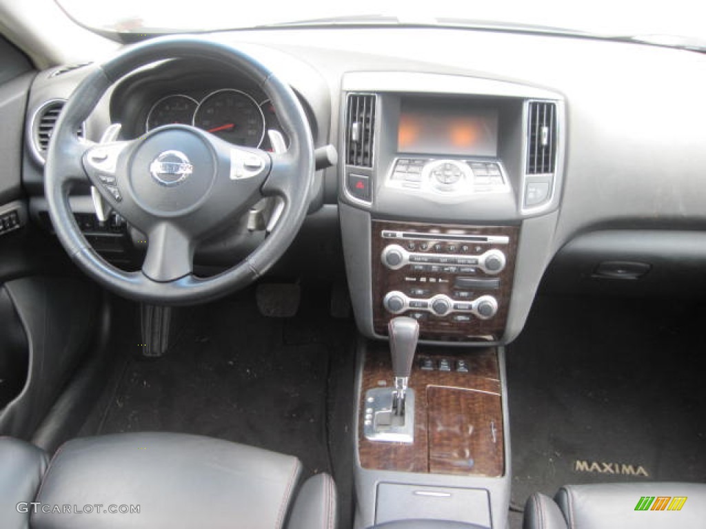 2009 Nissan Maxima 3.5 SV Premium Charcoal Dashboard Photo #52682754