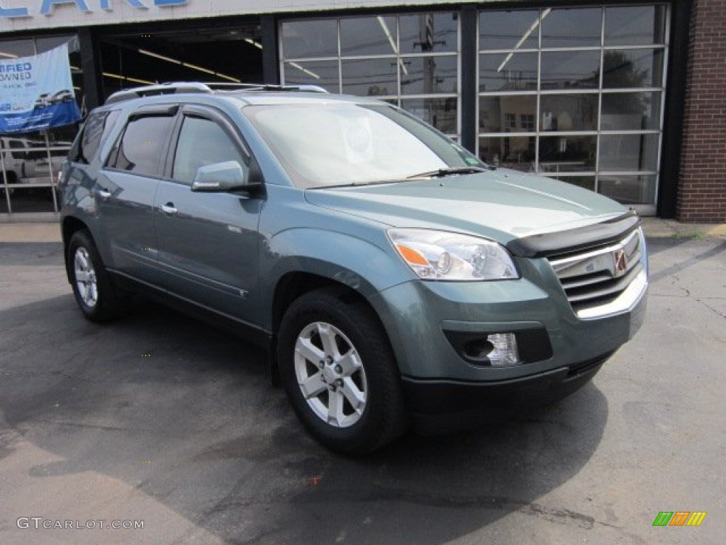 2009 Outlook XE - Silver Moss Green / Black photo #1