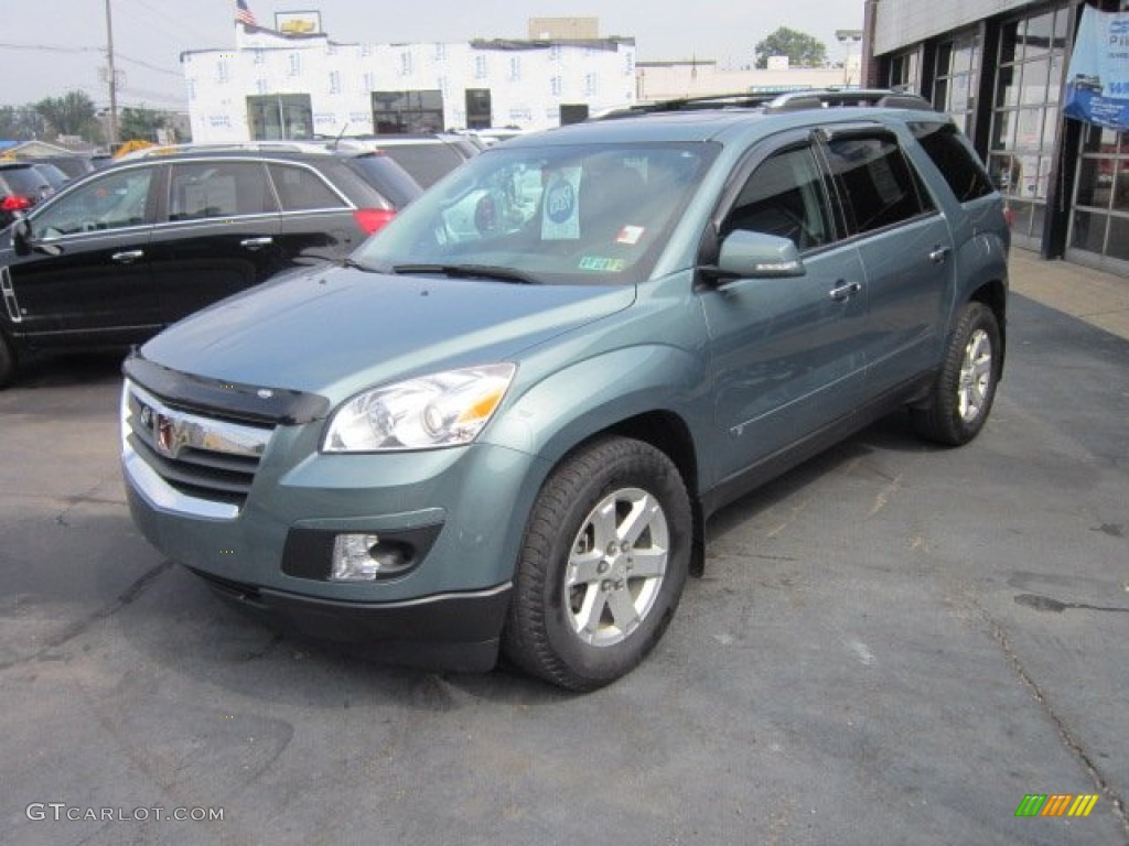 Silver Moss Green 2009 Saturn Outlook XE Exterior Photo #52683141