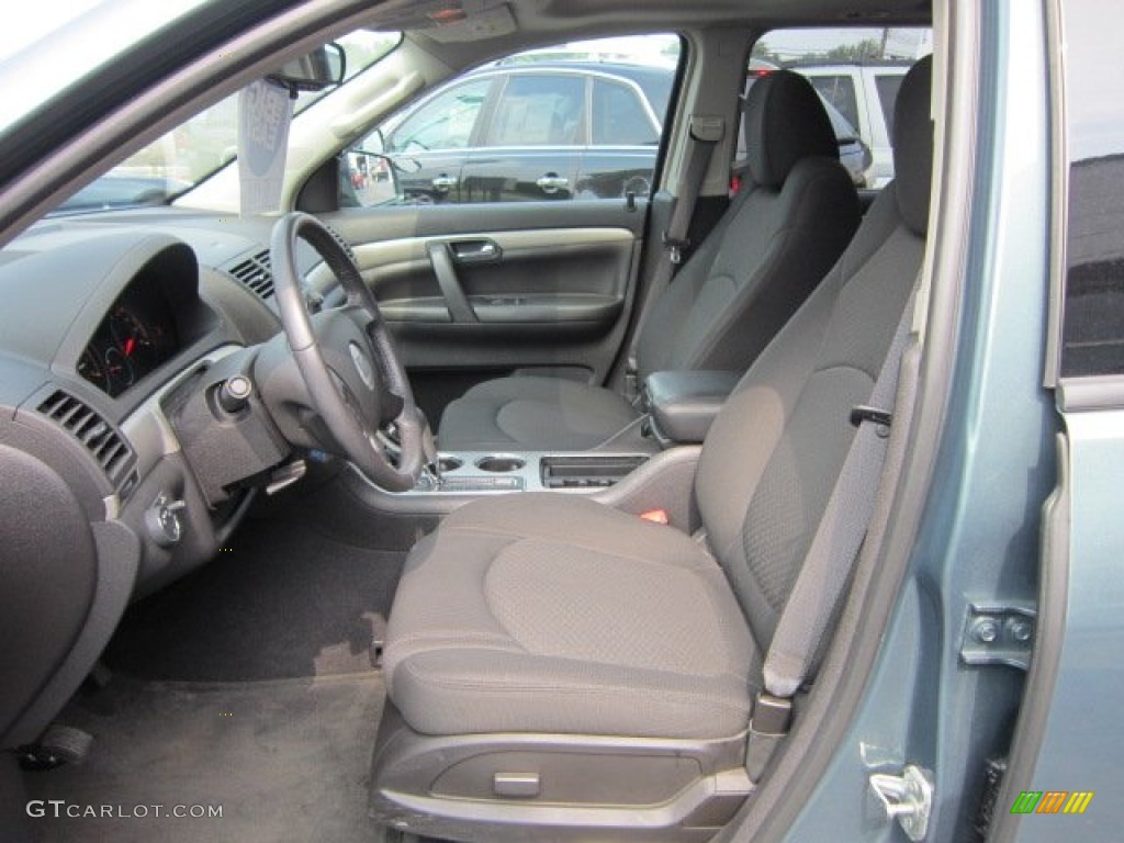 Black Interior 2009 Saturn Outlook XE Photo #52683231