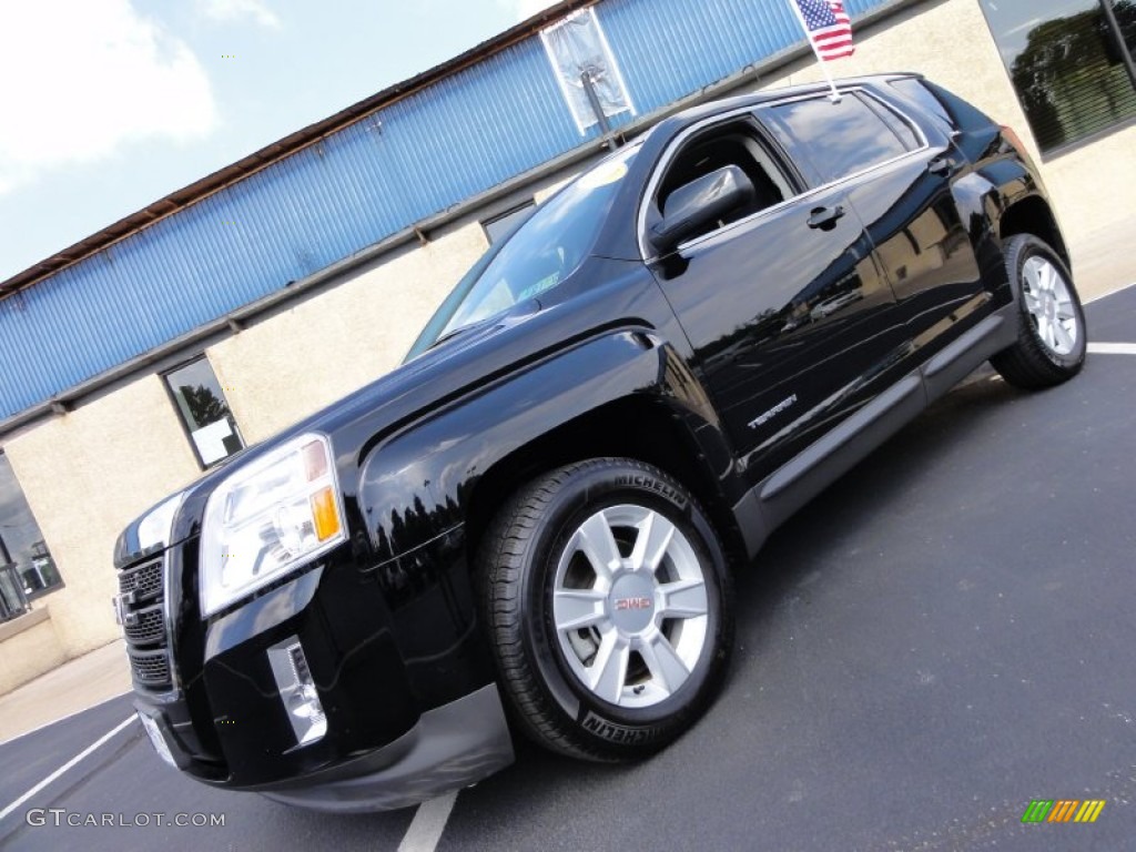 2010 Terrain SLE - Onyx Black / Jet Black photo #1