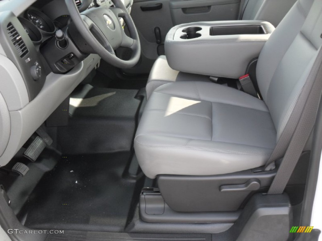 Dark Titanium Interior 2011 Chevrolet Silverado 1500 Extended Cab Photo #52684176