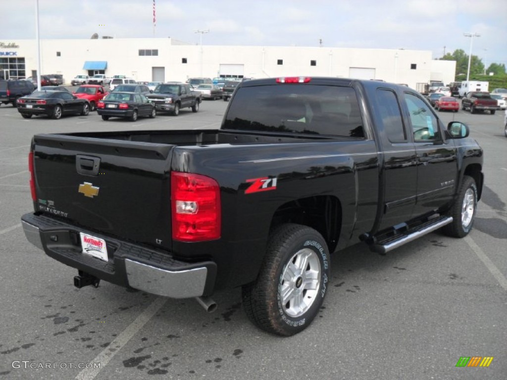 2011 Silverado 1500 LT Extended Cab - Black / Ebony photo #4