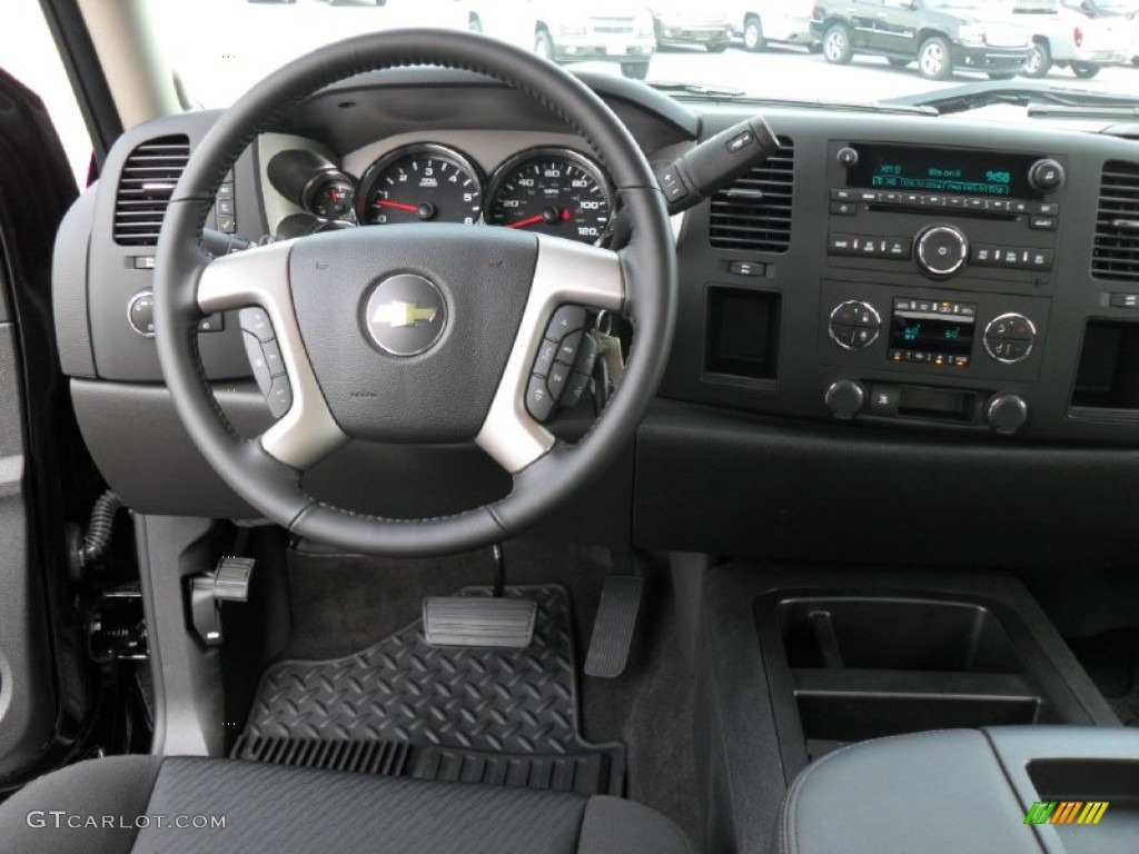 2011 Silverado 1500 LT Extended Cab - Black / Ebony photo #15