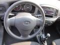 2009 Charcoal Gray Hyundai Accent GS 3 Door  photo #13