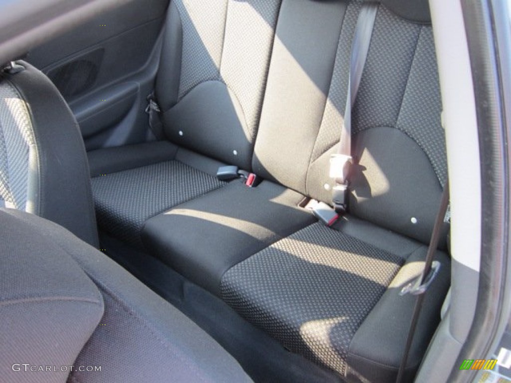 2009 Accent GS 3 Door - Charcoal Gray / Black photo #14