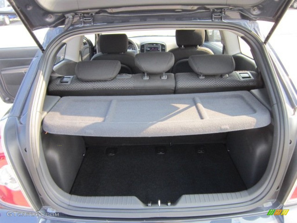 2009 Accent GS 3 Door - Charcoal Gray / Black photo #15