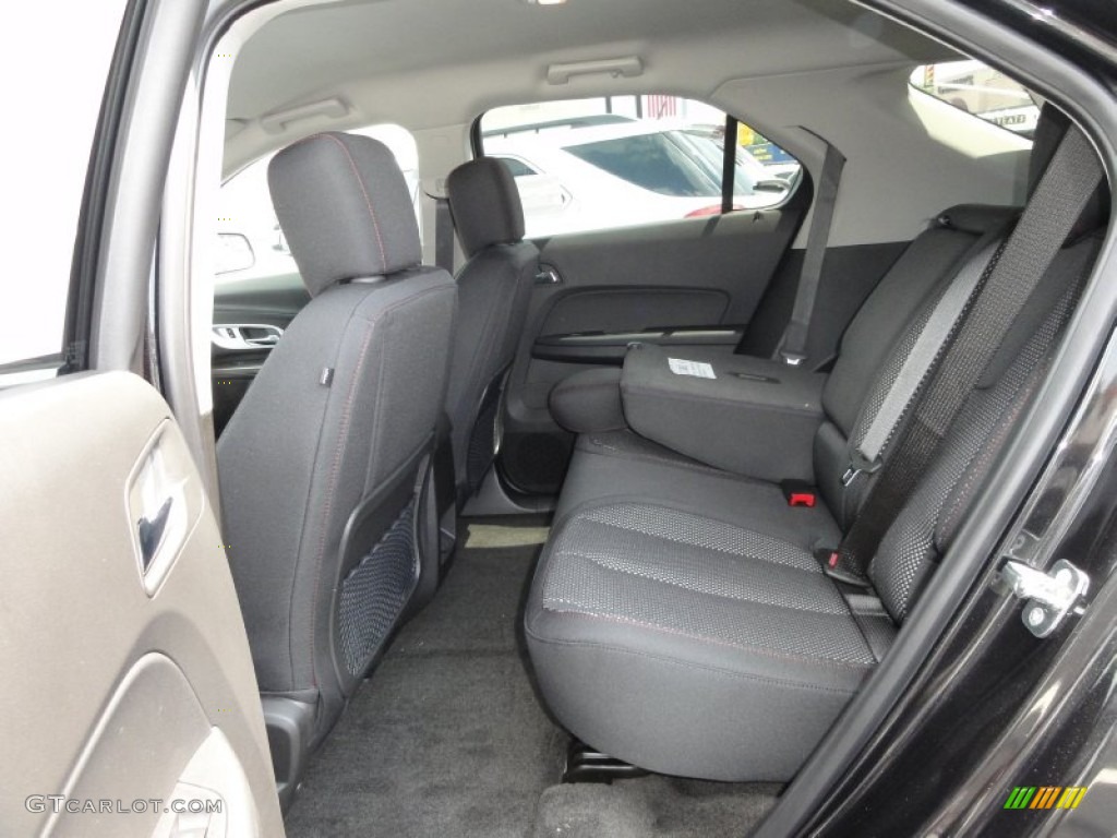 Jet Black Interior 2012 Chevrolet Equinox LT Photo #52688595