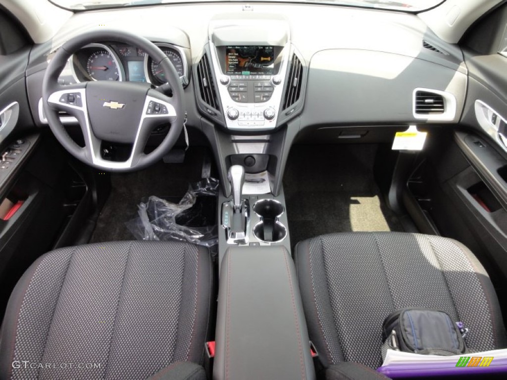 2012 Chevrolet Equinox LT Jet Black Dashboard Photo #52688613