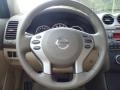 Blonde 2012 Nissan Altima 2.5 S Special Edition Steering Wheel