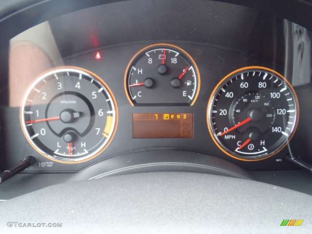 2011 Nissan Armada Platinum Gauges Photo #52688934