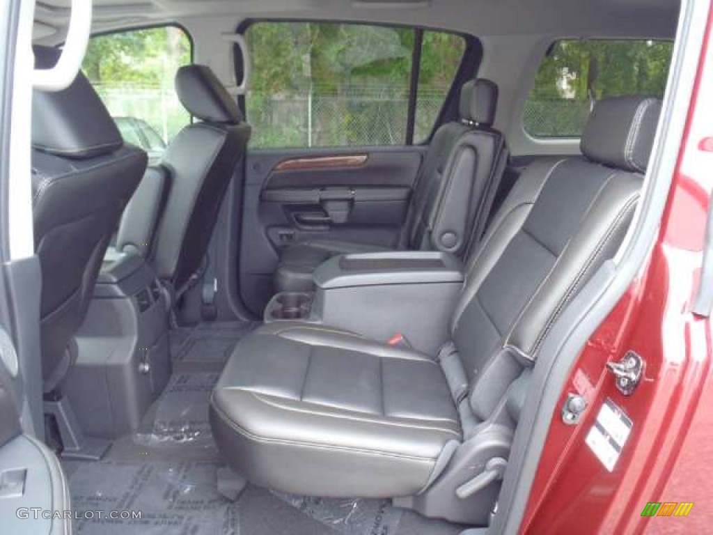 Charcoal Interior 2011 Nissan Armada Platinum Photo #52689024