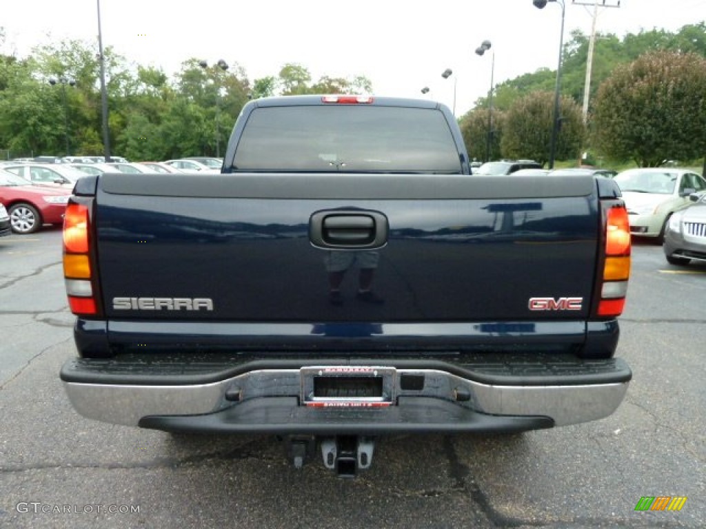 2006 Sierra 1500 Z71 Extended Cab 4x4 - Deep Blue Metallic / Dark Pewter photo #3