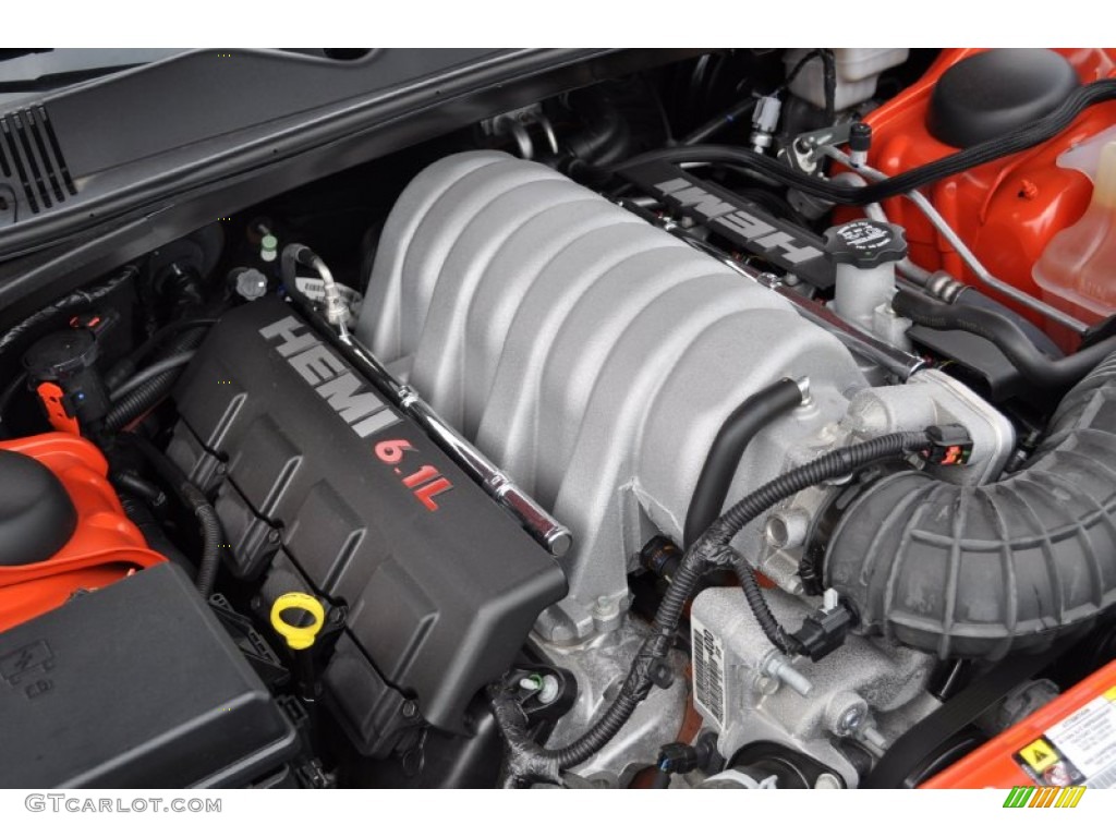 2010 Dodge Challenger SRT8 6.1 Liter SRT HEMI OHV 16-Valve VVT V8 Engine Photo #52689906