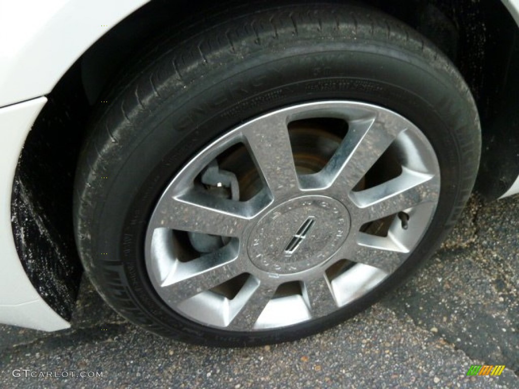 2008 MKZ Sedan - White Suede / Sand photo #7