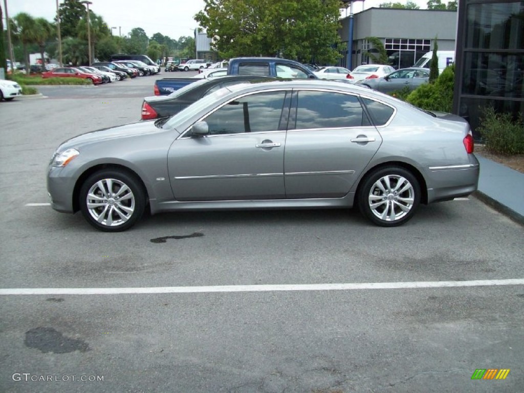 Platinum Graphite 2009 Infiniti M 35x AWD Sedan Exterior Photo #52690593