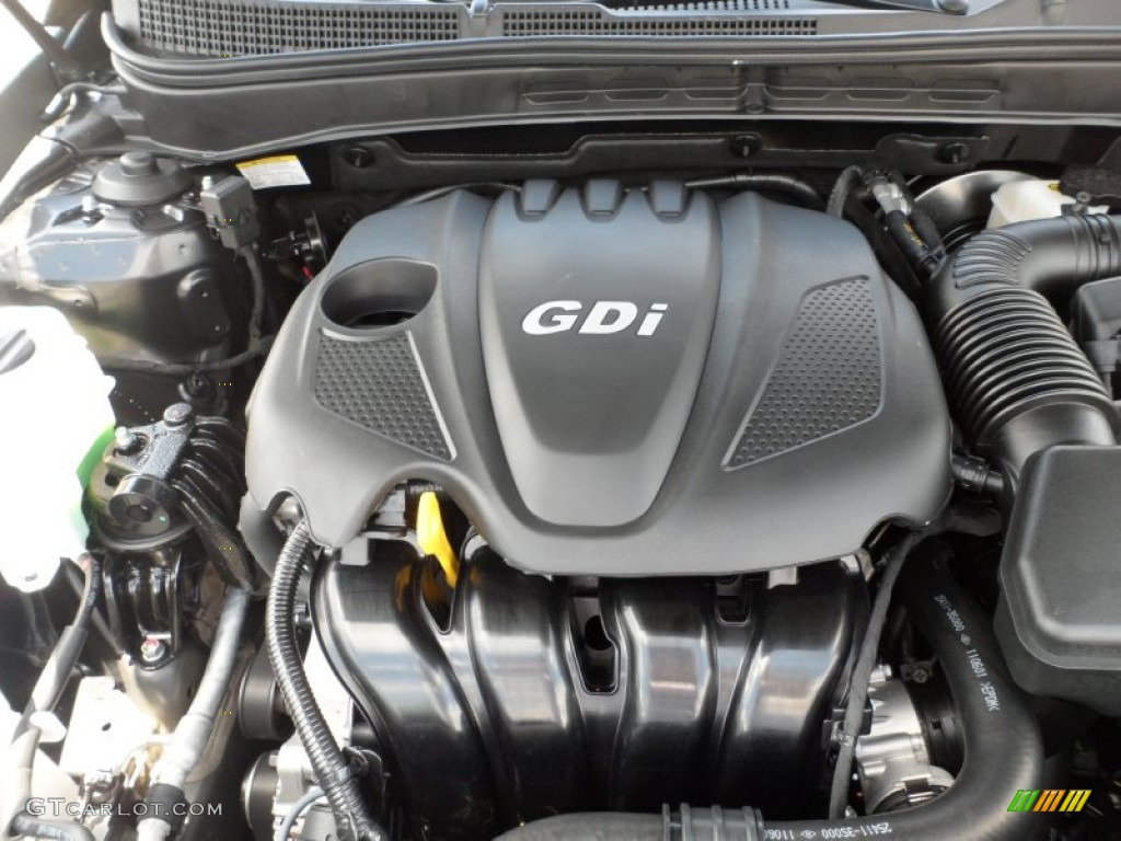 2012 Hyundai Sonata GLS 2.4 Liter GDI DOHC 16-Valve D-CVVT 4 Cylinder Engine Photo #52691372
