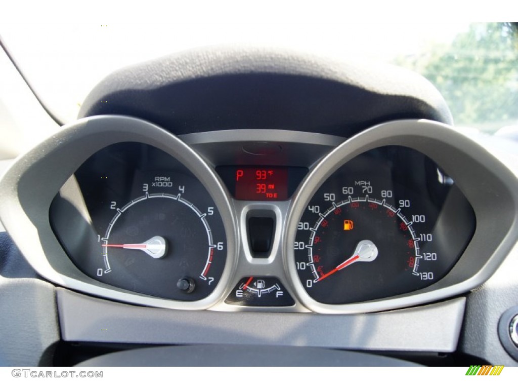 2011 Ford Fiesta SES Hatchback Gauges Photo #52691603