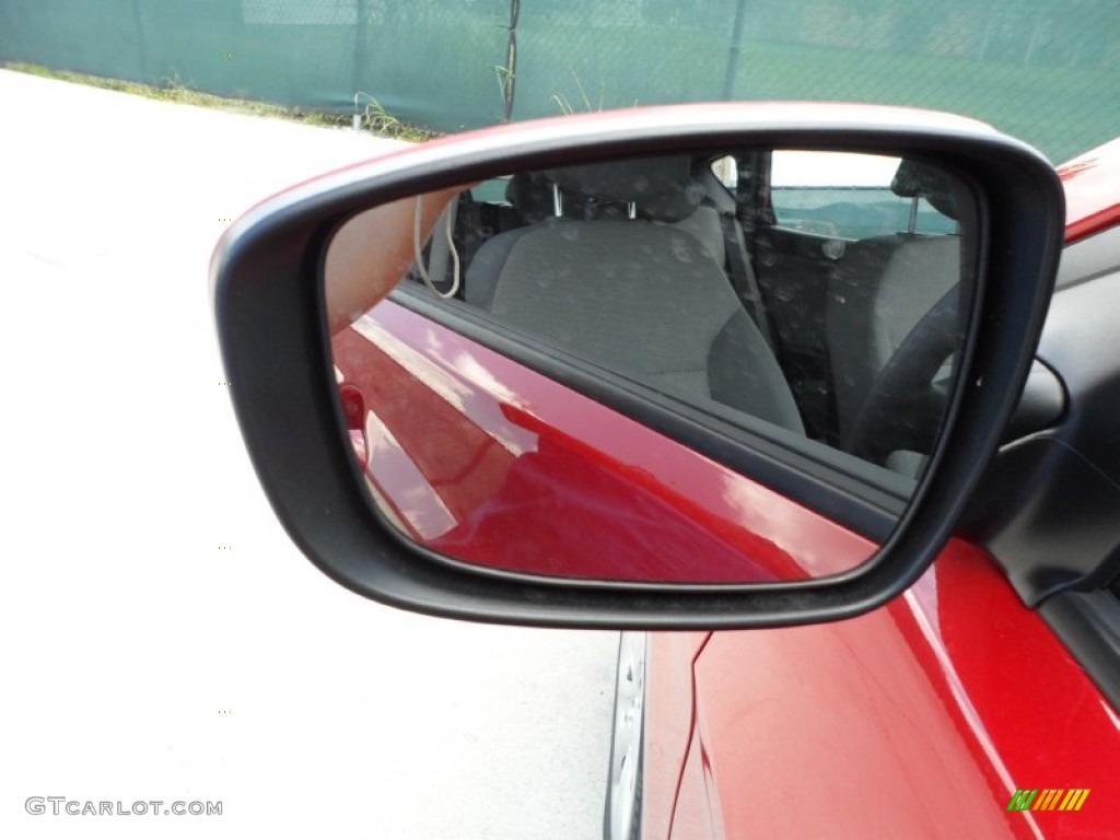 2012 Accent GS 5 Door - Boston Red / Gray photo #13