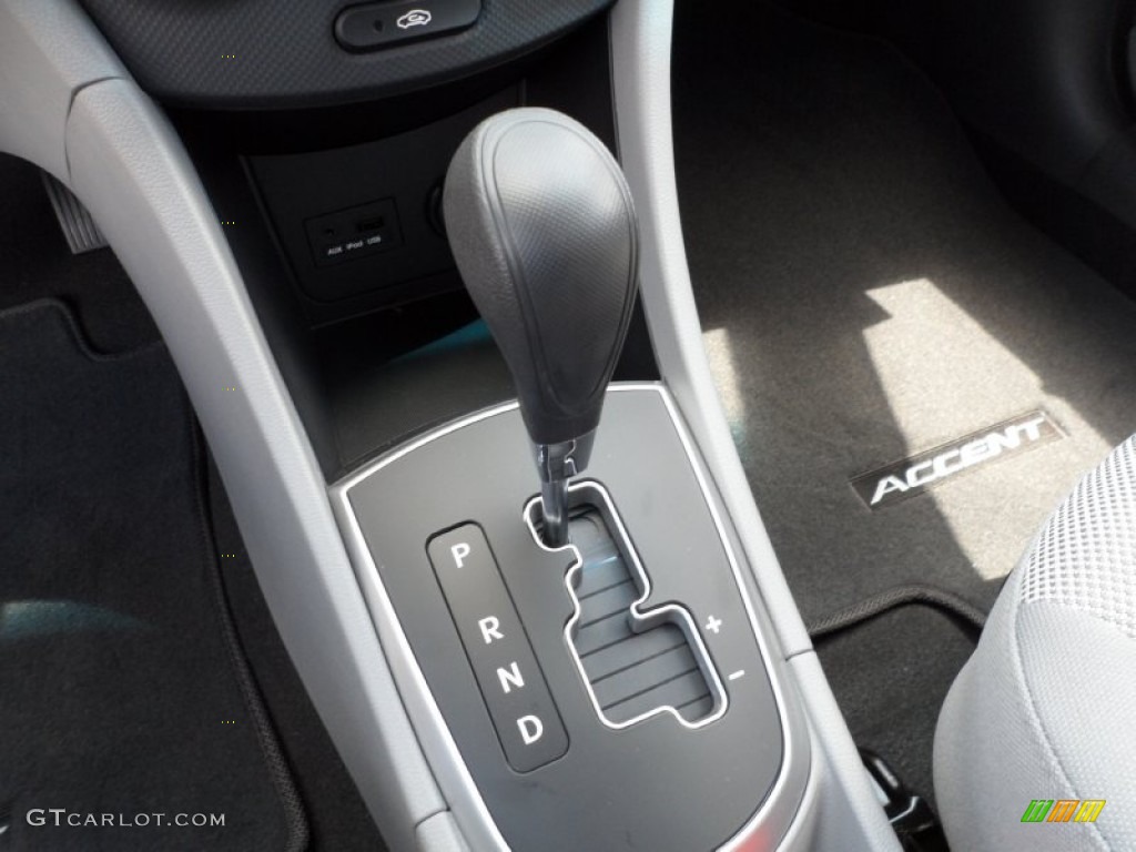 2012 Hyundai Accent GS 5 Door 6 Speed Shiftronic Automatic Transmission Photo #52692717