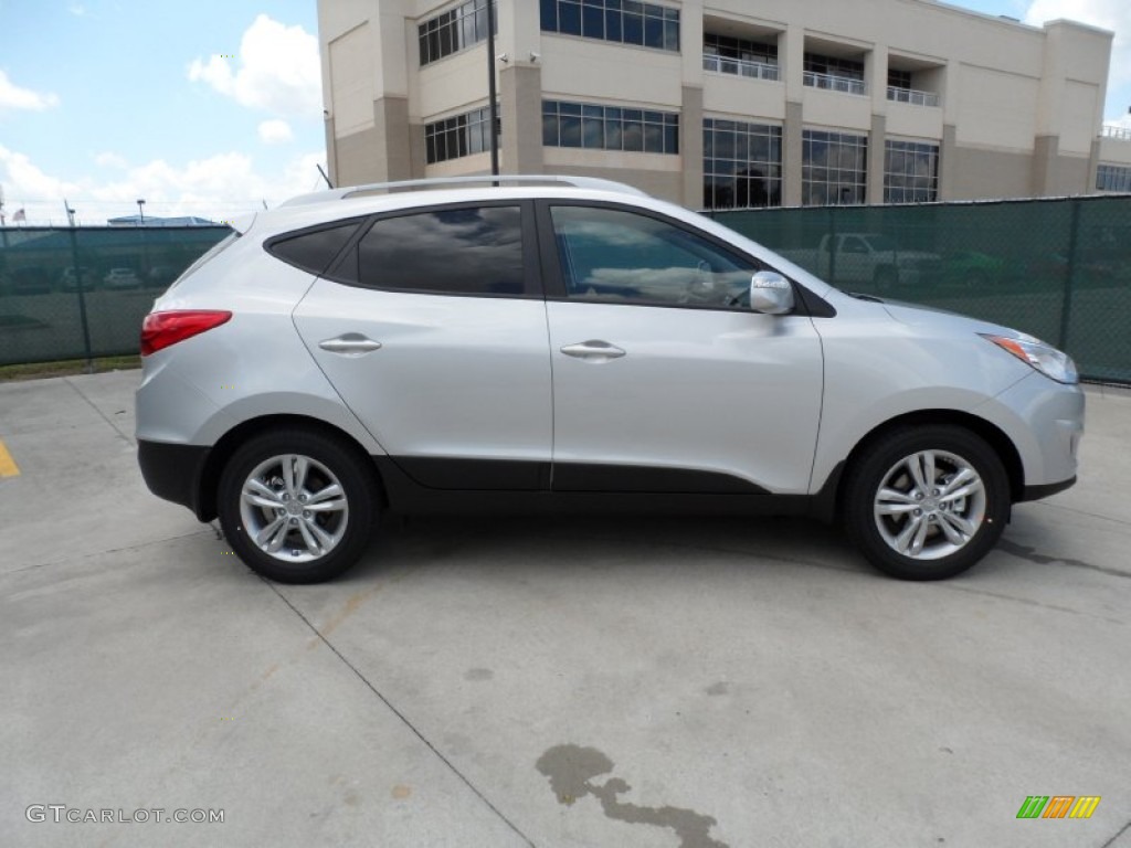 Diamond Silver 2012 Hyundai Tucson Limited Exterior Photo #52692813