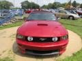 2008 Dark Candy Apple Red Ford Mustang GT/CS California Special Convertible  photo #2