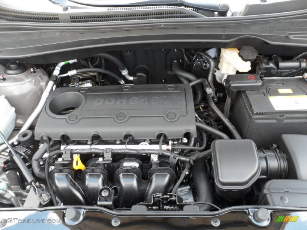 2012 Hyundai Tucson Limited 2.4 Liter DOHC 16-Valve CVVT 4 Cylinder Engine Photo #52693695