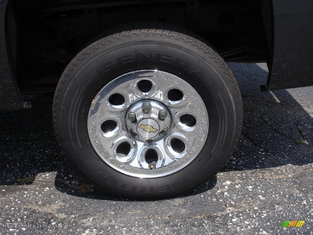 2010 Silverado 1500 LS Extended Cab - Taupe Gray Metallic / Dark Titanium photo #8