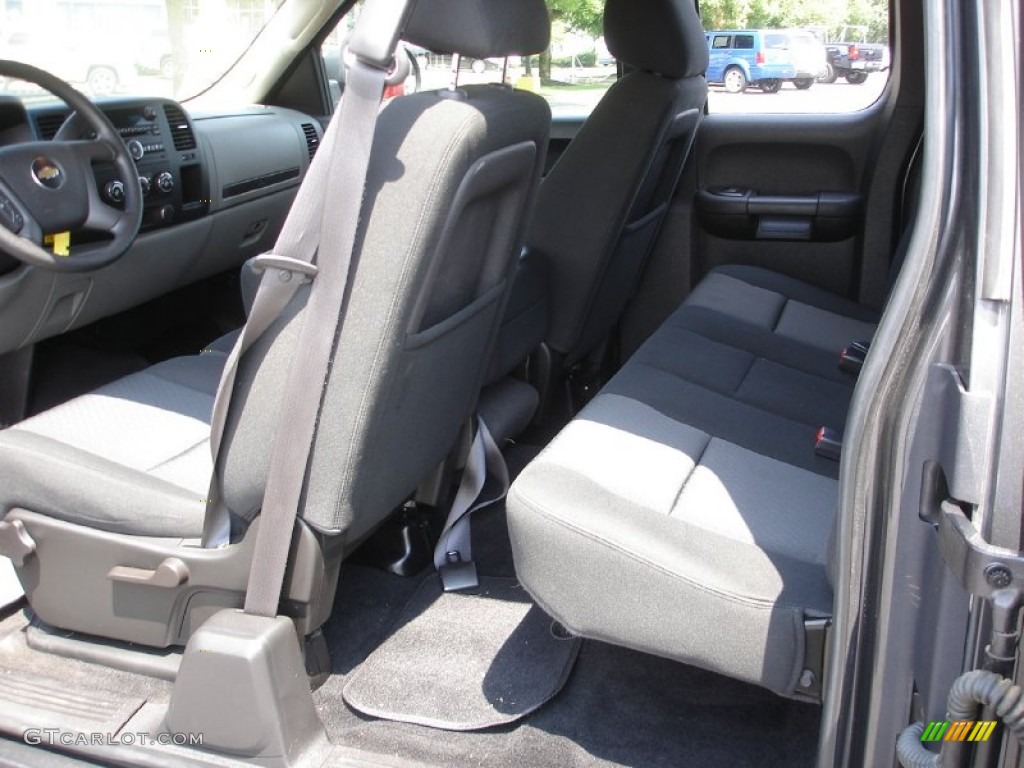 2010 Silverado 1500 LS Extended Cab - Taupe Gray Metallic / Dark Titanium photo #11