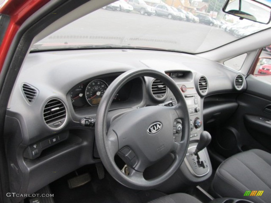 Gray Interior 2008 Kia Rondo LX Photo #52694325