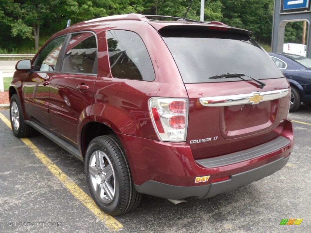 Deep Ruby Red Metallic 2009 Chevrolet Equinox LT AWD Exterior Photo #52694424