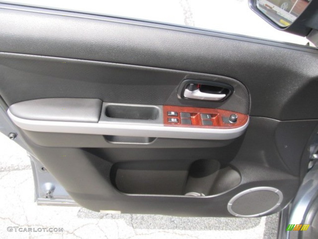 2008 Suzuki Grand Vitara Luxury 4x4 Black Door Panel Photo #52694577