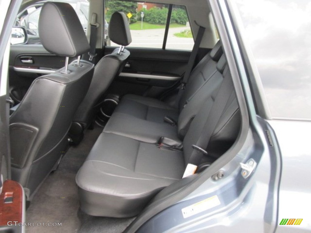 Black Interior 2008 Suzuki Grand Vitara Luxury 4x4 Photo #52694622
