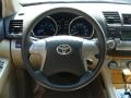 Sand Beige Steering Wheel Photo for 2008 Toyota Highlander #52694910