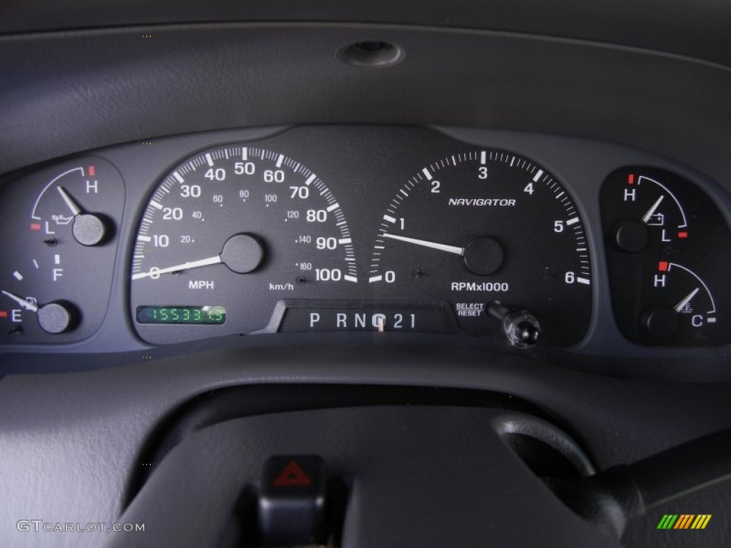 2001 Lincoln Navigator 4x4 Gauges Photo #52695069