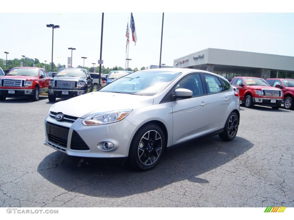 Ingot Silver Metallic 2012 Ford Focus SE Sport 5-Door Exterior Photo #52695576