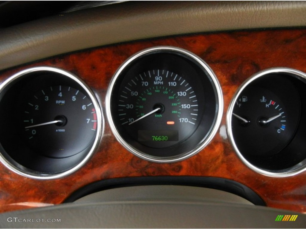 2004 Jaguar XK XK8 Convertible Gauges Photos
