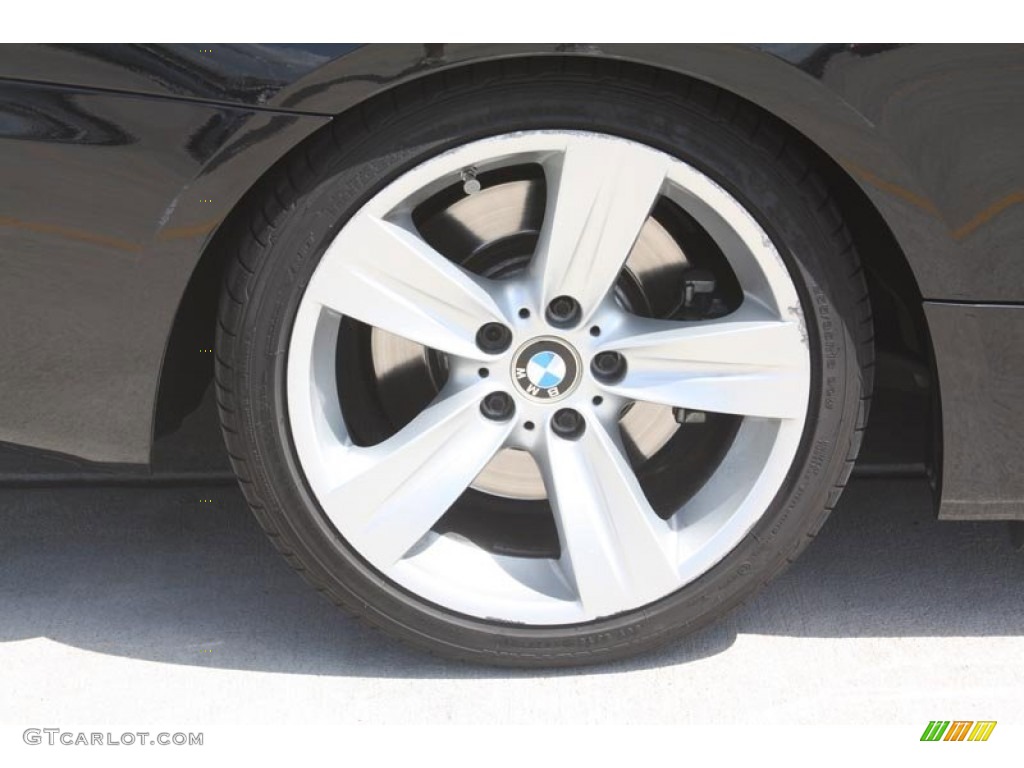 2008 3 Series 335i Convertible - Black Sapphire Metallic / Black photo #11