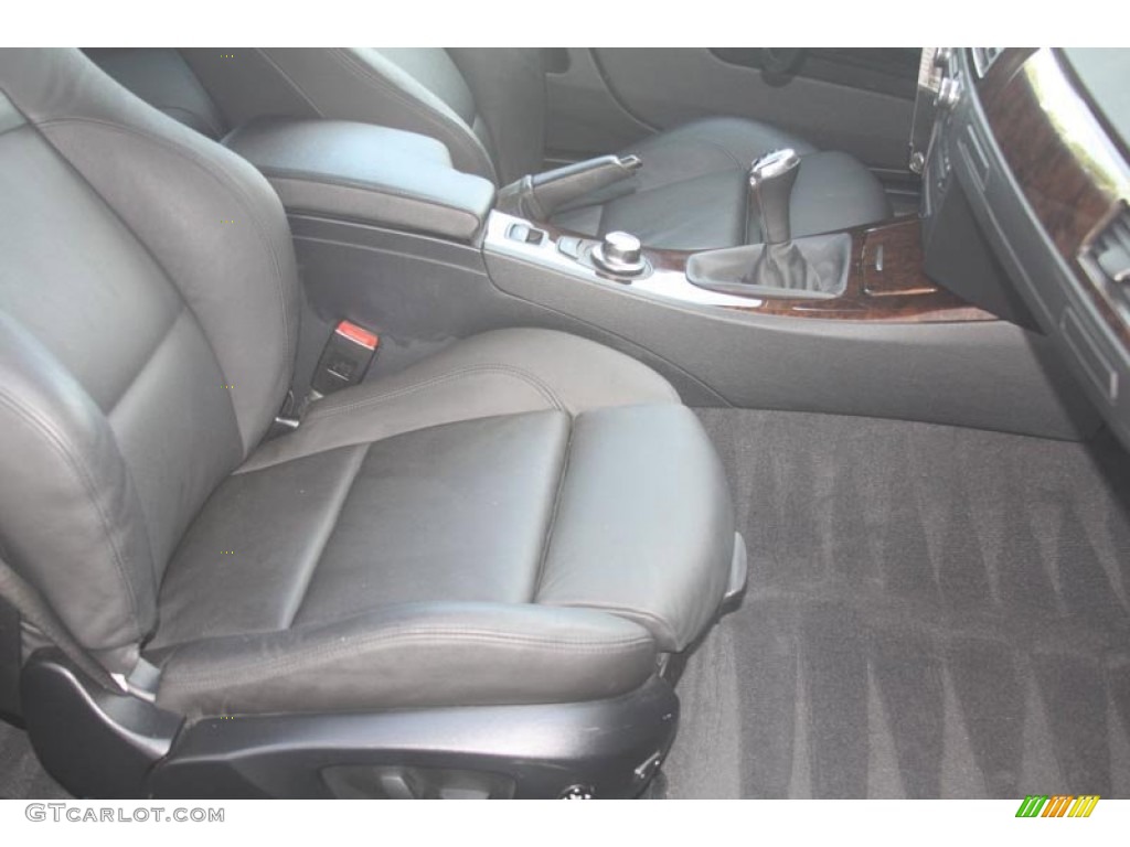 2008 3 Series 335i Convertible - Black Sapphire Metallic / Black photo #38