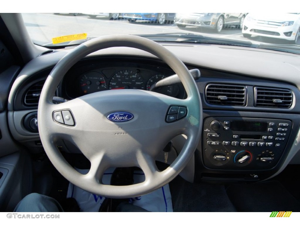 2000 Ford Taurus SES Medium Graphite Dashboard Photo #52696362