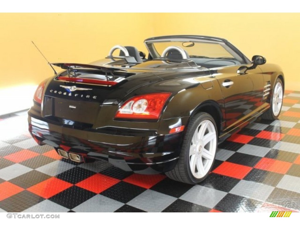Black 2006 Chrysler Crossfire Limited Roadster Exterior Photo #52696623